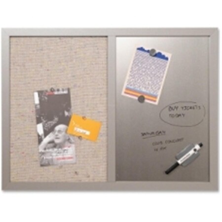 BI-SILQUE Fabric/Silver Magnetic Combo Board BI442449